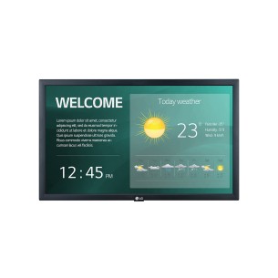 LG 22SM3G-B visualizzatore di messaggi Pannello piatto...