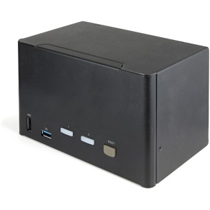 StarTech.com KVM Switch DisplayPort a 2 porte e 4 monitor...