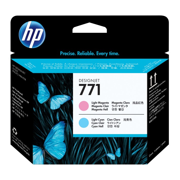 HP Testina di stampa magenta chiaro/ciano...