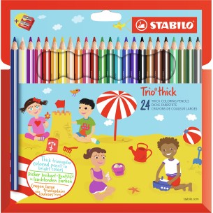 STABILO Matita colorata triangolare - Trio thick -...