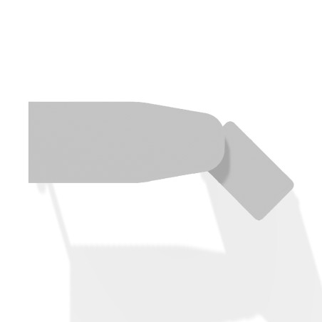 Cattedra Rovere in Melaminico con Ruote e Cassettiera - Dimensioni 150x60x76,5cm - Colore...