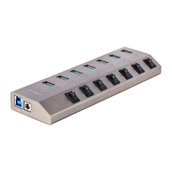 StarTech.com Hub USB-C Autoalimentato a 7 Porte...