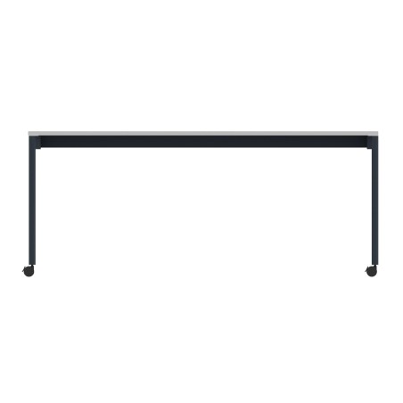 Tavolo Tiglio Stile in Melaminico con Ruote - Dimensioni 183,9 x 87,8 x 76,2 cm - Colore...