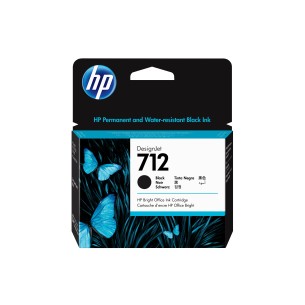 HP Cartuccia di inchiostro nero originale DesignJet 712...
