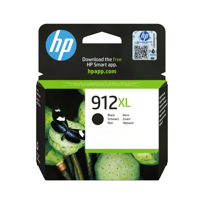 HP Cartuccia di inchiostro nero originale 912XL...