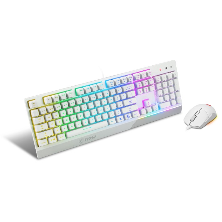 MSI Vigor GK30 Combo White tastiera Mouse...