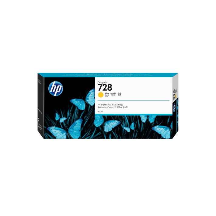 HP Cartuccia inchiostro giallo DesignJet 728,...