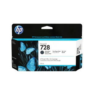HP Cartuccia inchiostro nero opaco DesignJet 728 da 130 ml