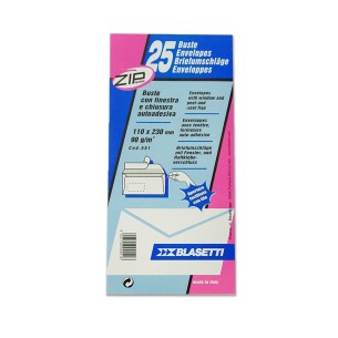 Blasetti Buste Strip 90 11 x 23 cm con finestra,...
