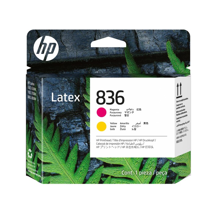 HP Testina di stampa 836 Latex magenta/giallo
