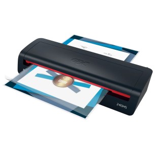 GBC 240HS Plastificatrice a caldo 400 mm/min Nero, Rosso