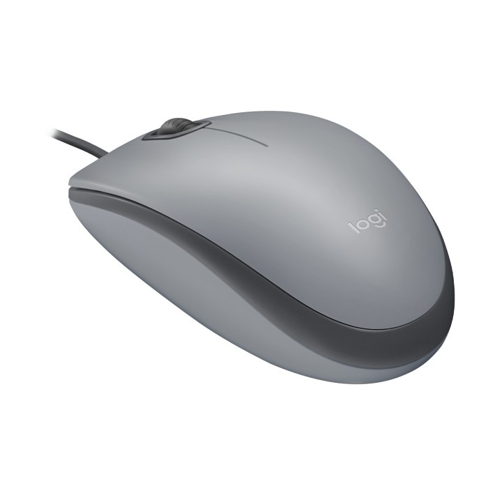 Logitech M110 mouse a filo (grigio)