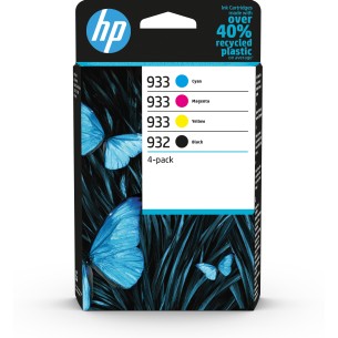 HP Confezione da 4 inchiostri originali 932/933 nero,...