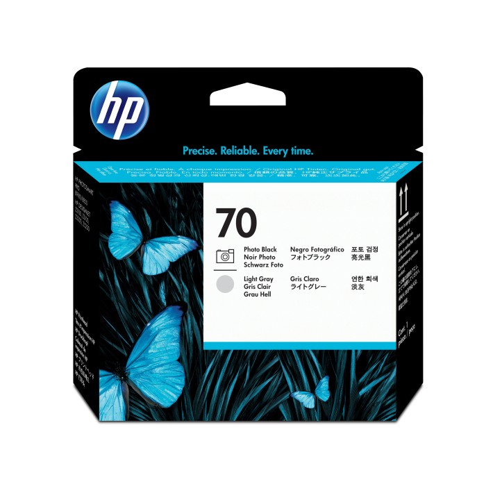 HP Testina di stampa nero fotografico e grigio...
