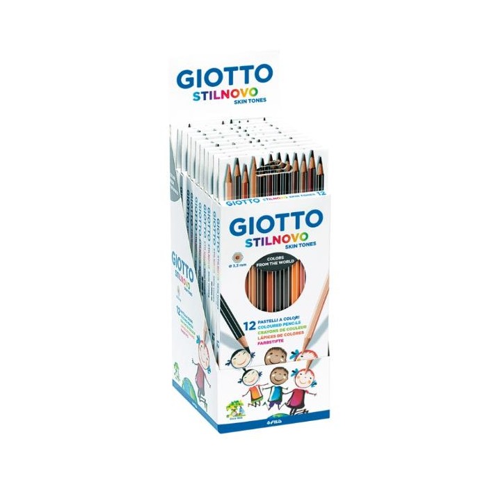 Giotto F257400 pastello colorato Colori assortiti