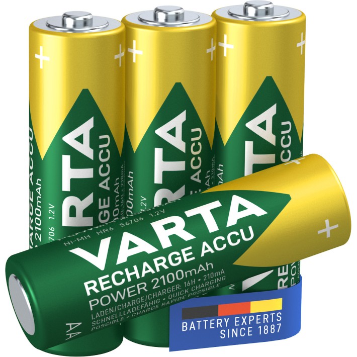 Varta Recharge Accu Power AA 2100 mAh Blister...