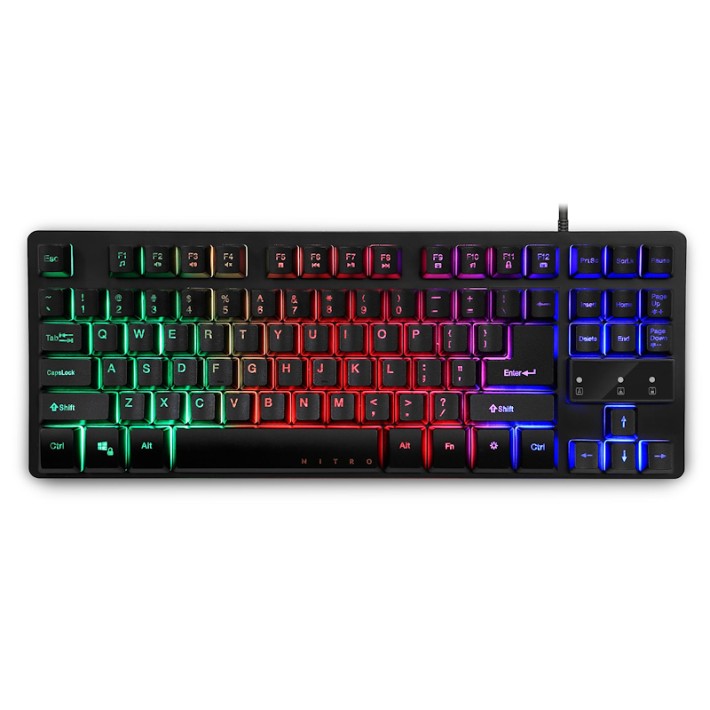 Acer Nitro Keyboard TKL tastiera USB QWERTY...