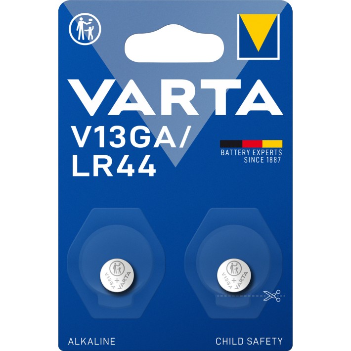 Varta ALKALINE V13GA, LR44 (Batteria Speciale ,...