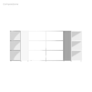 COMPOSIZIONI EDERA Armadio Composto da 6 Moduli Curvi... 2