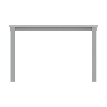 Tavolo Tiglio Lab in Melaminico con Piedini e Poggiapiedi - Dimensioni 160x60x107,2 cm -...