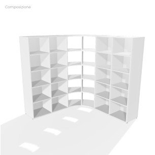 COMPOSIZIONI EDERA Armadio Composto da 4 Moduli...