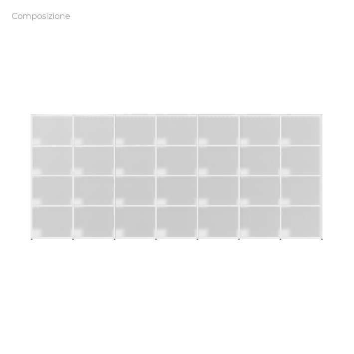 COMPOSIZIONI EDERA Armadio con Fondo Composto...