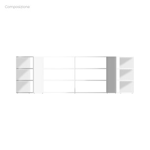 COMPOSIZIONI EDERA Armadio da 6 Moduli Curvi - Ingombro... 2