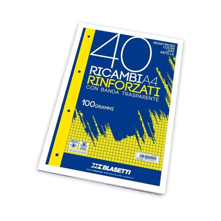 Blasetti 5443 carta milllimetrata A4 100 g/m²...