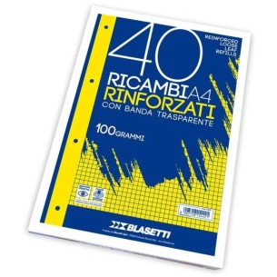 Blasetti 5445 carta milllimetrata A4 100 g/m² 40 fogli