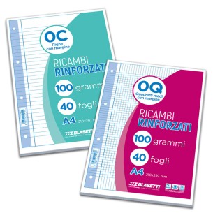 Blasetti 5339 carta milllimetrata A4 100 g/m² 40 fogli