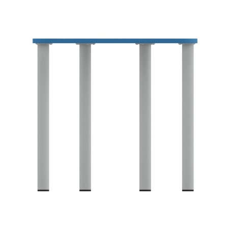 Tavolo Pino Trapezio 4 Gambe in Melaminico con Piedini - Dimensioni 75,5 x 58,5 x 71 cm -...