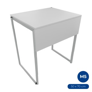 Tavolo Pino R in Melaminico con Ruote - Dimensioni 50 x...