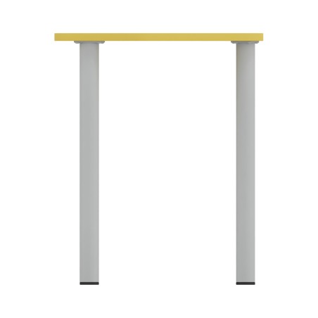 Tavolo Pino Trapezio 4 Gambe in Melaminico con Piedini - Dimensioni 75,5 x 58,5 x 71 cm -...