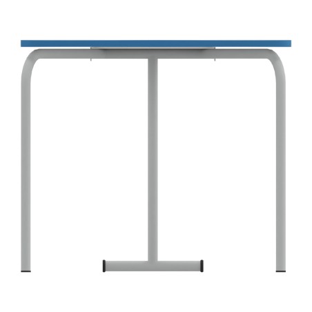 Tavolo Pino RB a Spicchio di Cerchio - Dimensioni 83x55,5x72 cm (M5) - Colore Blu Bordo Blu...