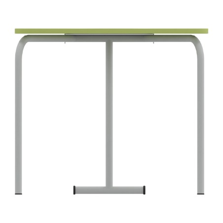 Tavolo Pino RB a Spicchio di Cerchio - Dimensioni 83x55,5x72 cm (M5) - Colore Piano Verde...