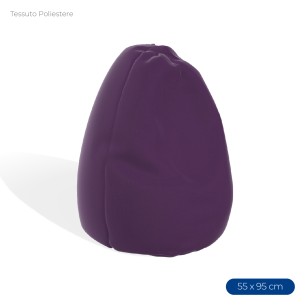 Poltrona Morbida a Sacco in Poliestere - Dimensioni 55 x...