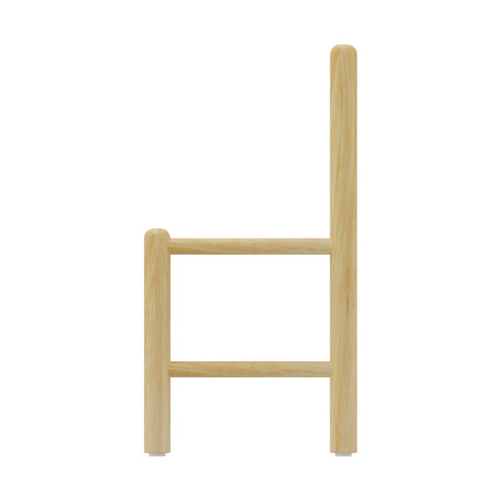 Sedia Bebe Finitura Legno - Altezza Seduta 31...
