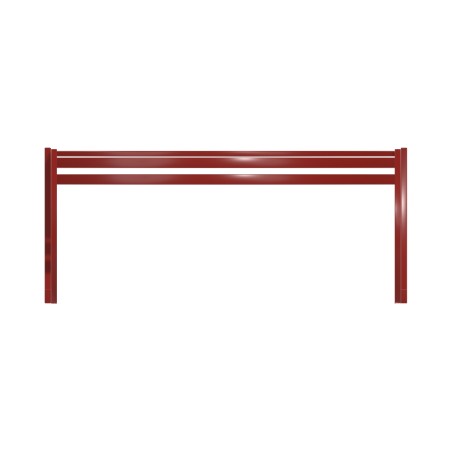 Panca da Esterno Modello Radura Essenza - Dimensioni 120 x 50 x 45 cm - In Metallo e...
