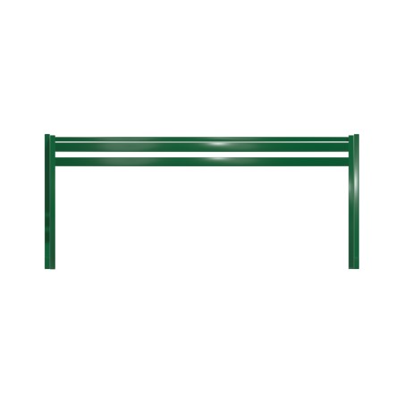 Panca da Esterno Modello Radura Essenza - Dimensioni 180 x 50 x 45 cm - In Metallo e...