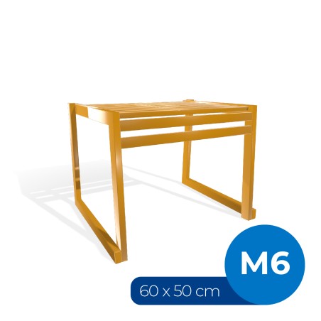 Panca da Esterno Modello Radura Essenza - Dimensioni 60 x 50 x 45 cm - In Metallo e...