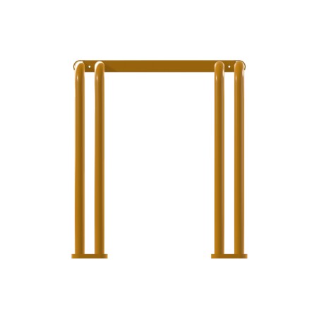Panca da Esterno Modello Radura Essenza School 015 - Dimensioni 41x32x36 cm - In Metallo e...
