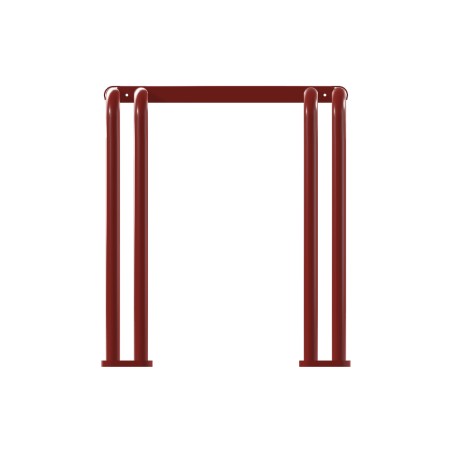 Panca da Esterno Modello Radura Essenza School 015 - Dimensioni 45x36x42 cm - In Metallo e...