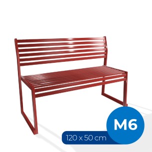 Panca con Schienale da Esterno Modello Radura Essenza -...