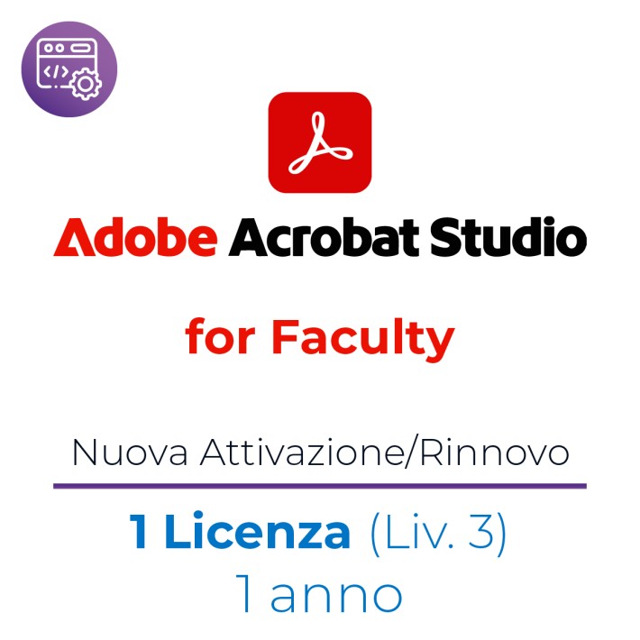 Acrobat Studio Enterprise for Faculty - Nuova...