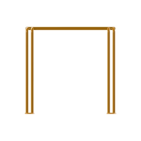 Tavolo da Esterno Modello Radura Essenza School 015 - Dimensioni 69 x 63 x 77 cm - In...