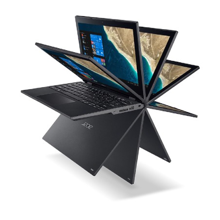 Notebook 11.6" FHD IPS Touch - Acer Spin TMB118 - Intel Celeron N4100 - 4GB Ram - 128 Ssd -...
