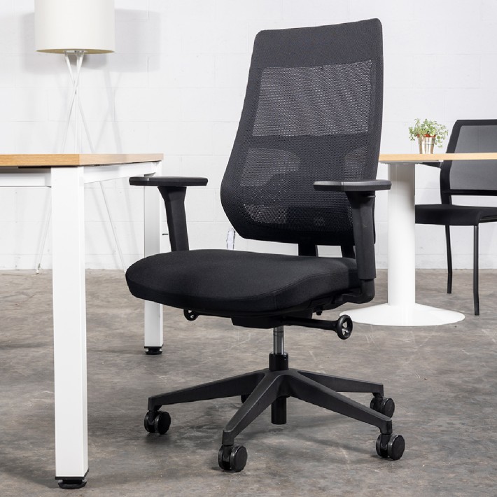 Sedia Operativa Modello 934M - Colore Nero/Grigio