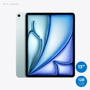 Tablet - Apple iPad Air 13"- Wi-Fi + Cellular 128GB - Blue