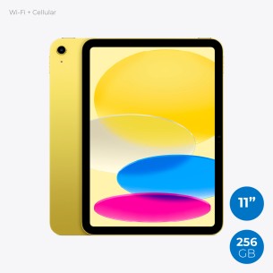 Tablet - Apple iPad 11"- Wi-Fi + Cellular 256GB - Yellow