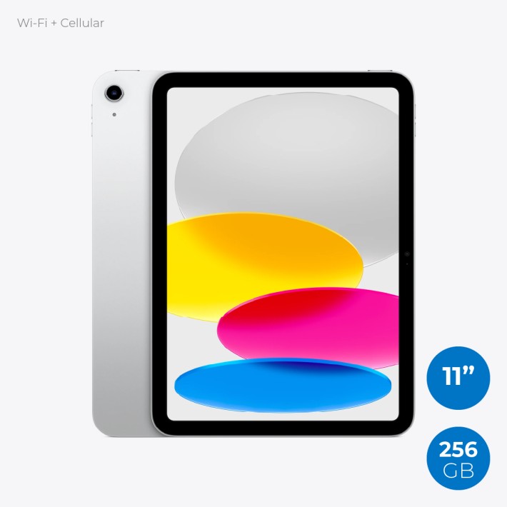 Tablet - Apple iPad 11"- Wi-Fi + Cellular 256GB...